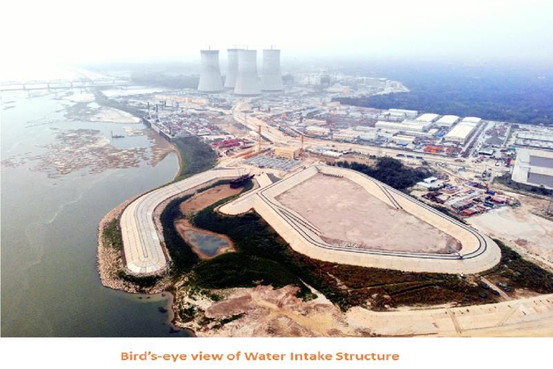 Bird’s-eye view of Water Intake Structure